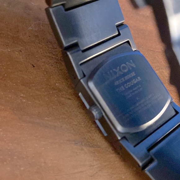 Nixon Brick House “The Cougar” Gunmetal Womens Watch - Picture 5 of 5